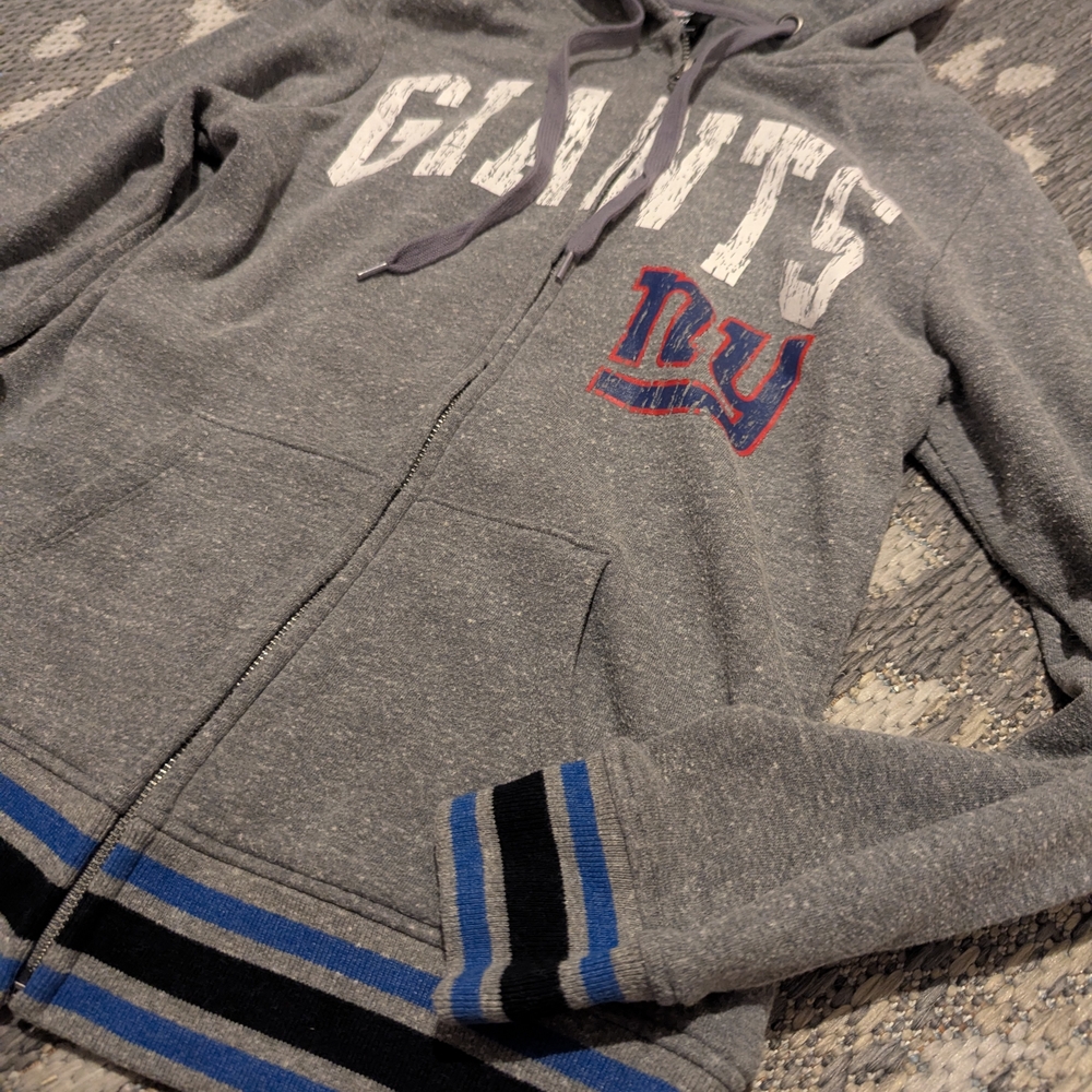 Team Apparel Heather Gray Zip-Up Jacket